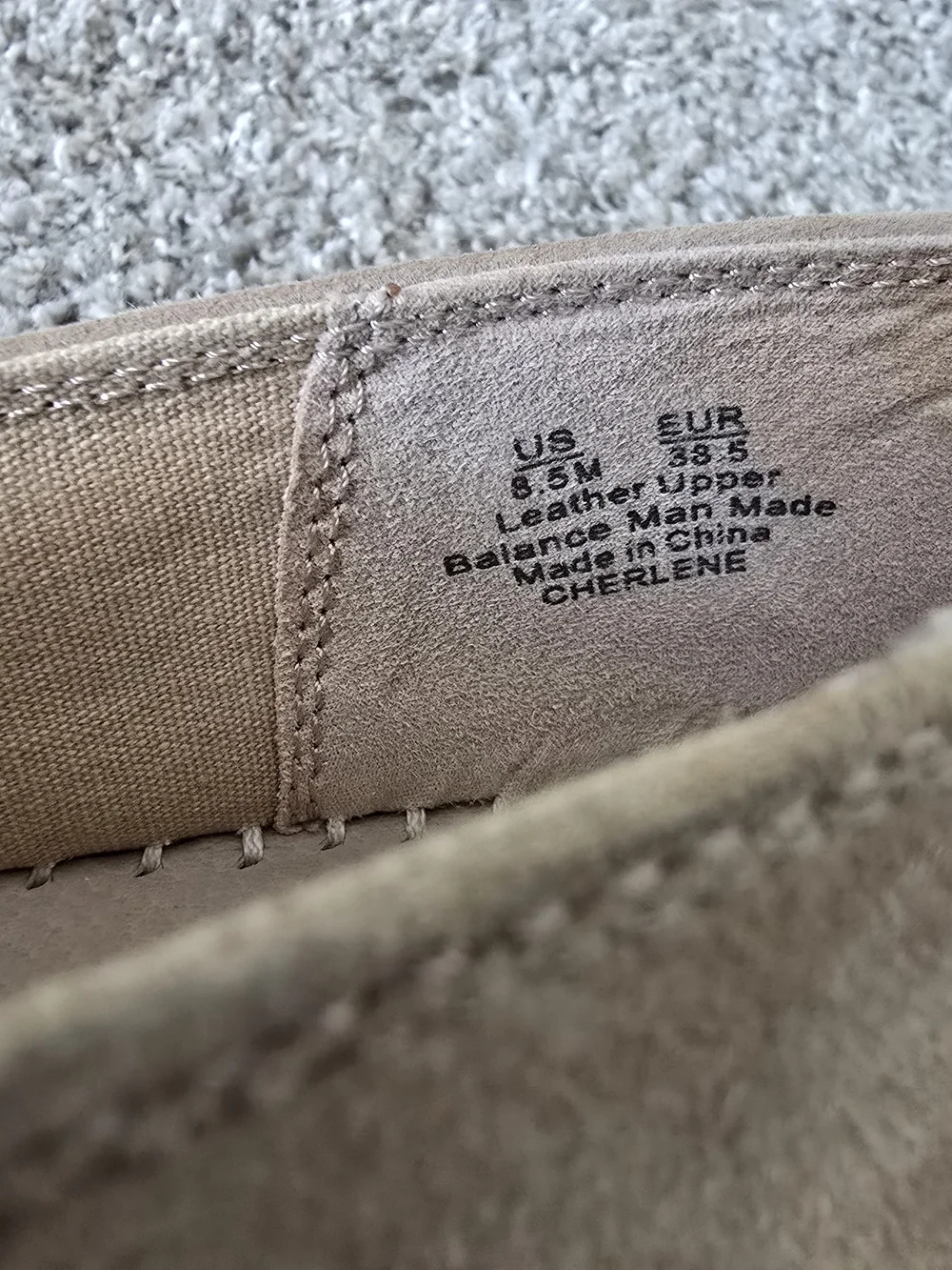 Sam Edelman Women's Beige Suede Espadrille Slip-On Flat Round Toe US 8.5